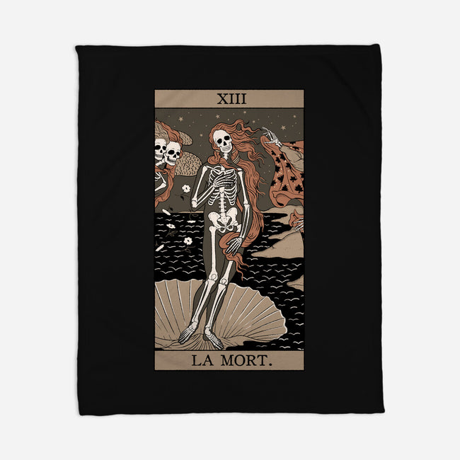 La Mort-None-Fleece-Blanket-Thiago Correa