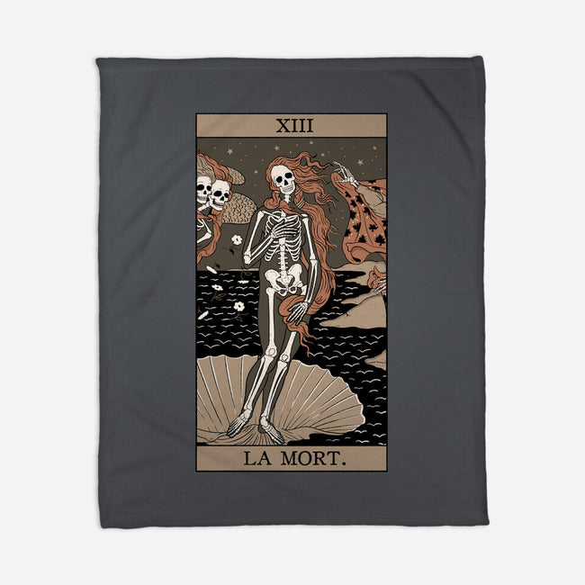 La Mort-None-Fleece-Blanket-Thiago Correa