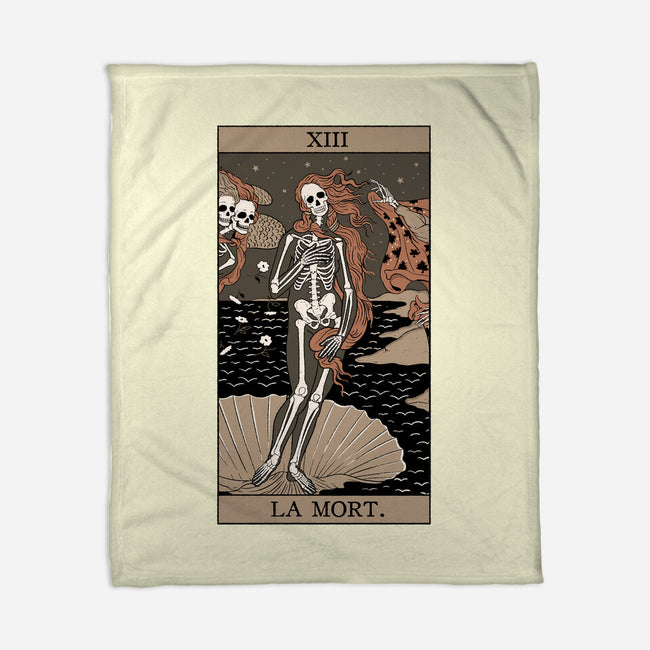 La Mort-None-Fleece-Blanket-Thiago Correa