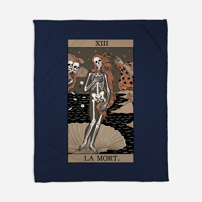 La Mort-None-Fleece-Blanket-Thiago Correa