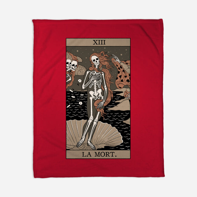 La Mort-None-Fleece-Blanket-Thiago Correa