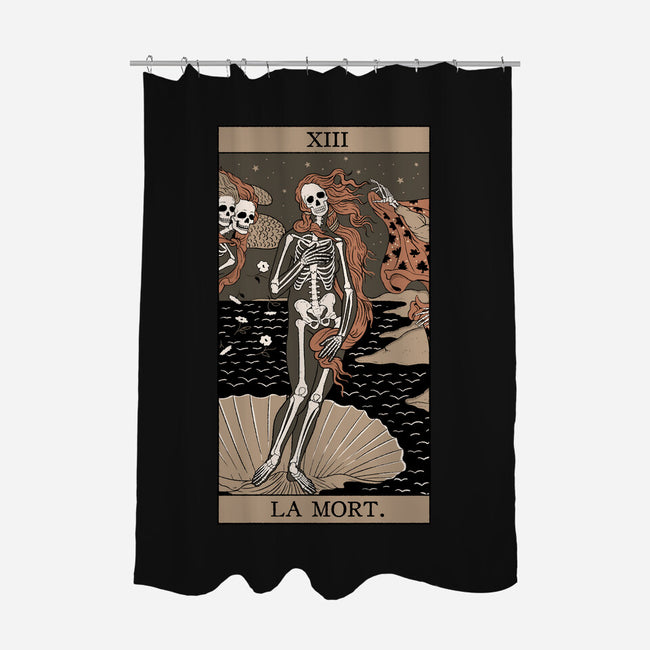 La Mort-None-Polyester-Shower Curtain-Thiago Correa