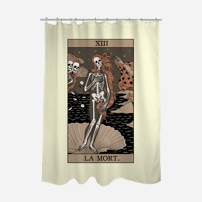 La Mort-None-Polyester-Shower Curtain-Thiago Correa
