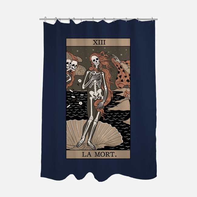 La Mort-None-Polyester-Shower Curtain-Thiago Correa