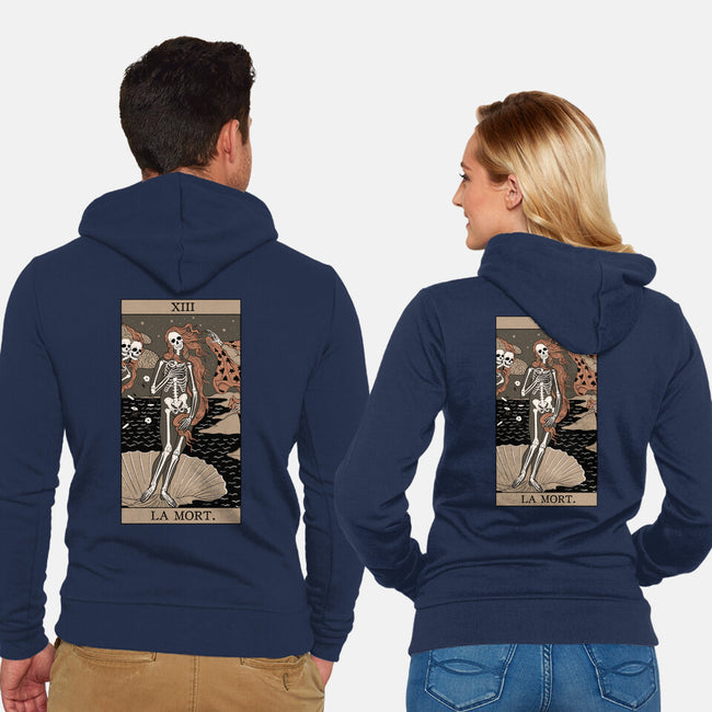 La Mort-Unisex-Zip-Up-Sweatshirt-Thiago Correa
