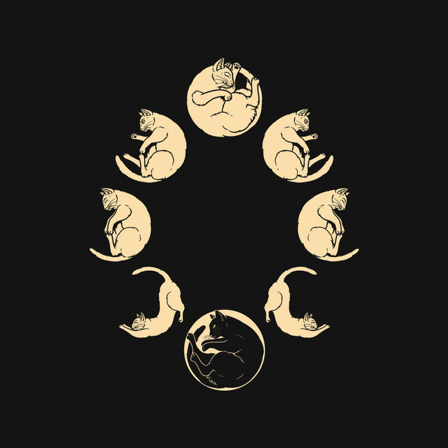 Moon Cycle-Womens-Fitted-Tee-Thiago Correa