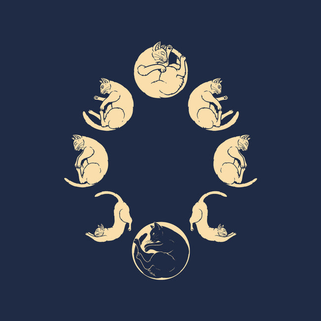 Moon Cycle-Womens-Fitted-Tee-Thiago Correa