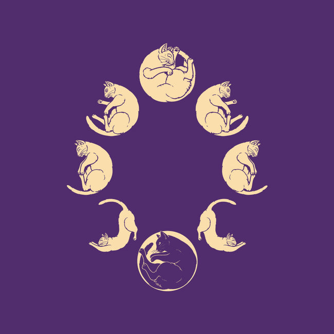 Moon Cycle-None-Fleece-Blanket-Thiago Correa