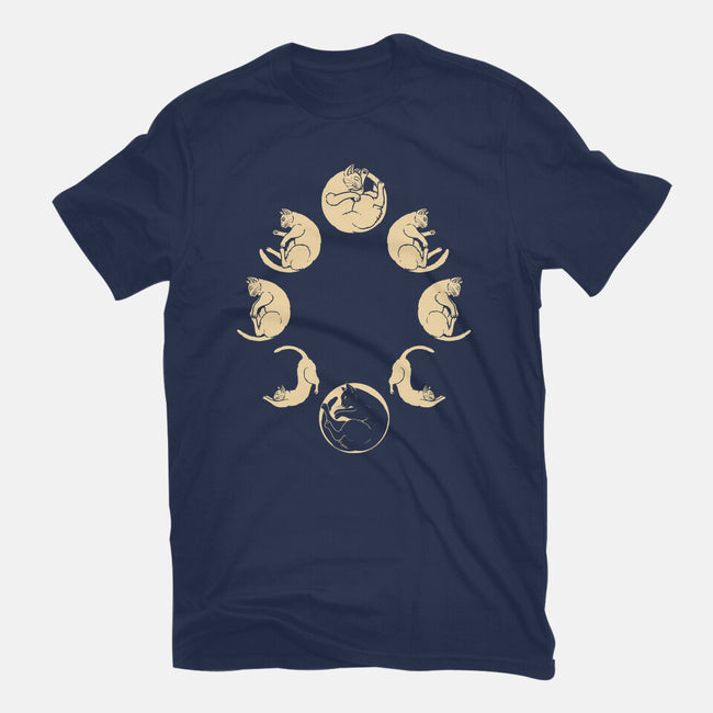 Moon Cycle-Mens-Basic-Tee-Thiago Correa