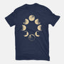Moon Cycle-Womens-Basic-Tee-Thiago Correa