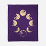 Moon Cycle-None-Fleece-Blanket-Thiago Correa