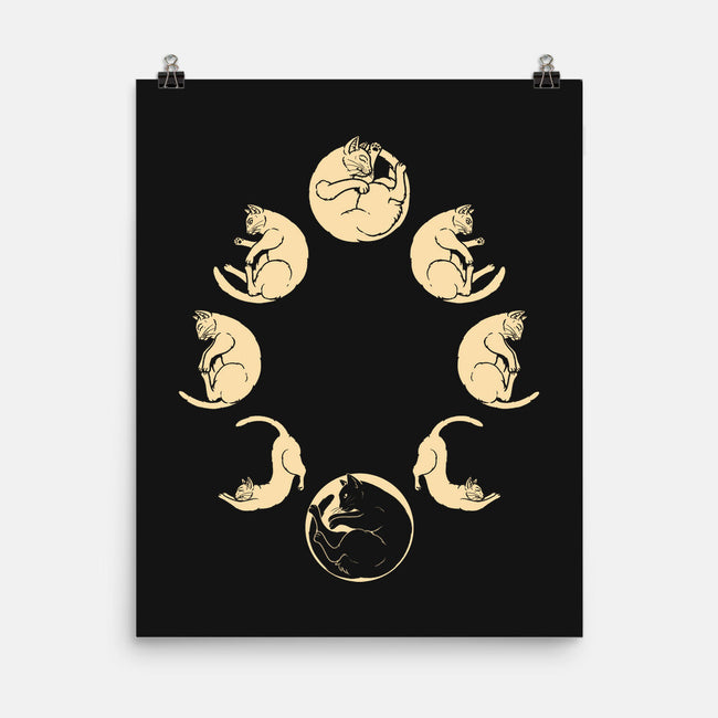 Moon Cycle-None-Matte-Poster-Thiago Correa