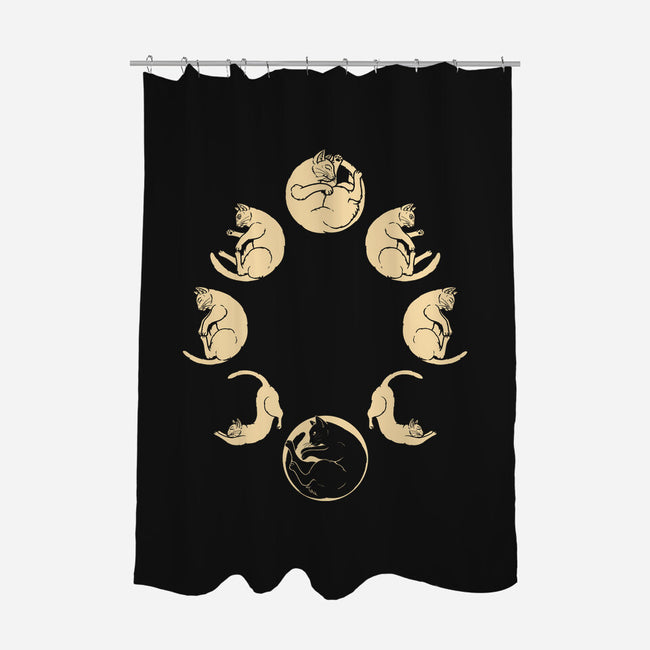 Moon Cycle-None-Polyester-Shower Curtain-Thiago Correa
