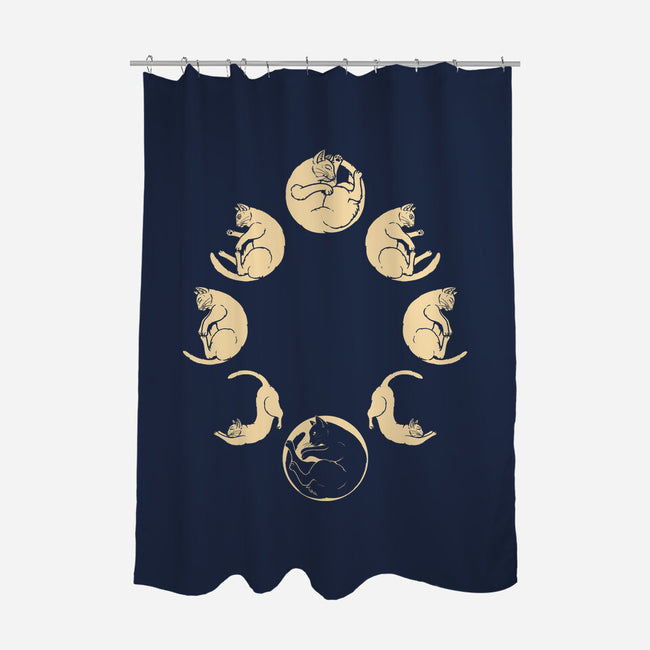 Moon Cycle-None-Polyester-Shower Curtain-Thiago Correa