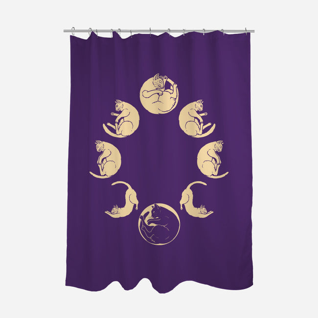 Moon Cycle-None-Polyester-Shower Curtain-Thiago Correa