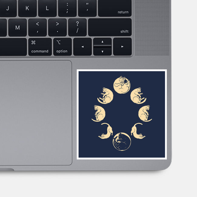 Moon Cycle-None-Glossy-Sticker-Thiago Correa