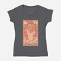 Toe Bean Lover-Womens-V-Neck-Tee-Thiago Correa