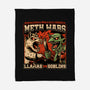 Dungeon Crawler War-None-Fleece-Blanket-Studio Mootant