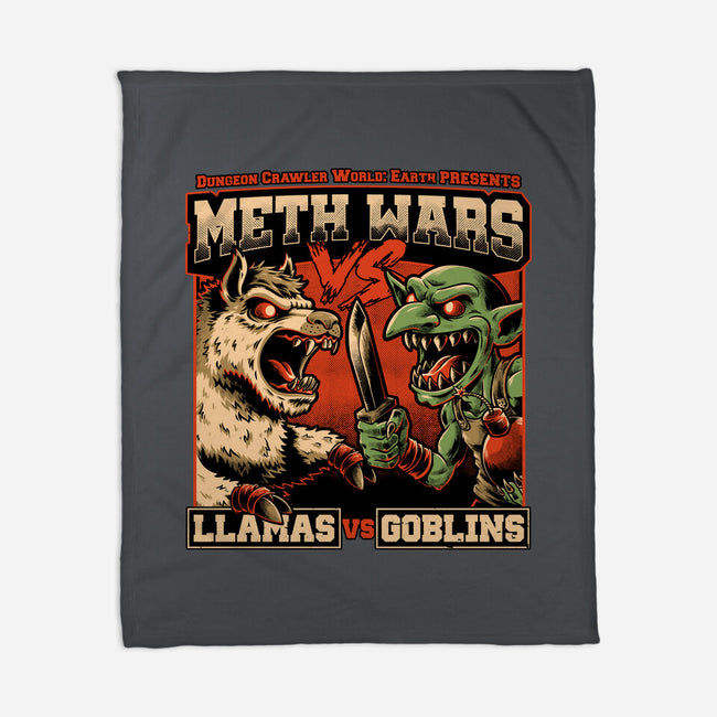 Dungeon Crawler War-None-Fleece-Blanket-Studio Mootant