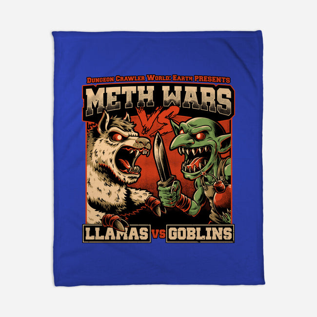 Dungeon Crawler War-None-Fleece-Blanket-Studio Mootant