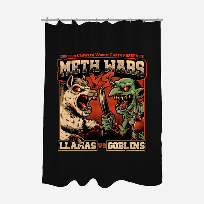 Dungeon Crawler War-None-Polyester-Shower Curtain-Studio Mootant