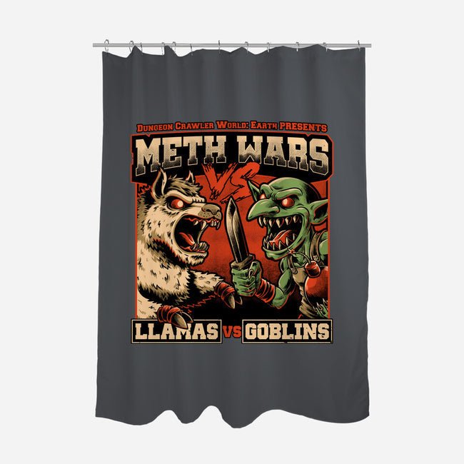 Dungeon Crawler War-None-Polyester-Shower Curtain-Studio Mootant