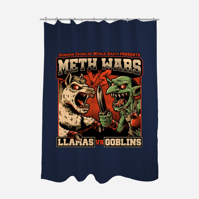 Dungeon Crawler War-None-Polyester-Shower Curtain-Studio Mootant