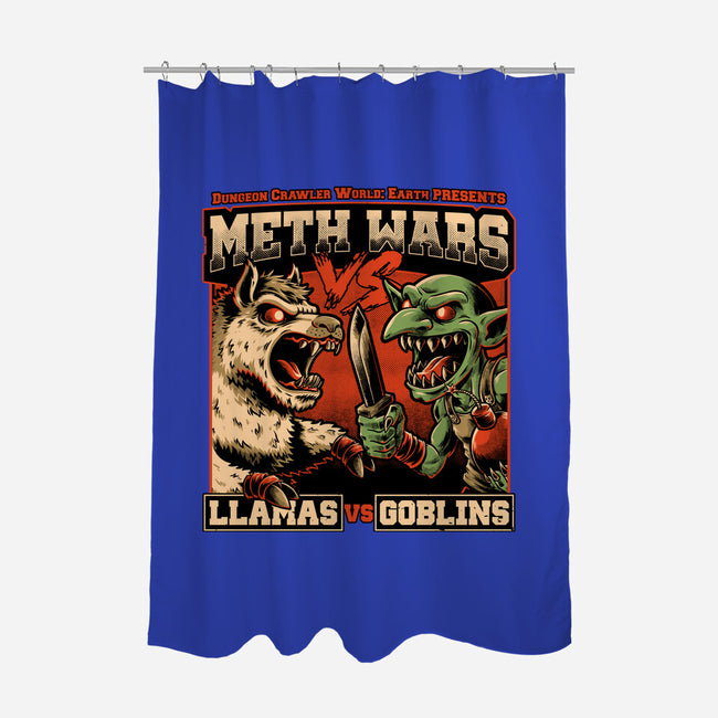 Dungeon Crawler War-None-Polyester-Shower Curtain-Studio Mootant