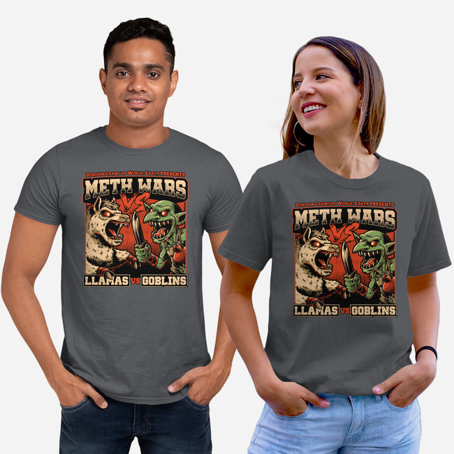 Dungeon Crawler War-Unisex-Basic-Tee-Studio Mootant