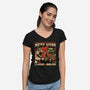 Dungeon Crawler War-Womens-V-Neck-Tee-Studio Mootant