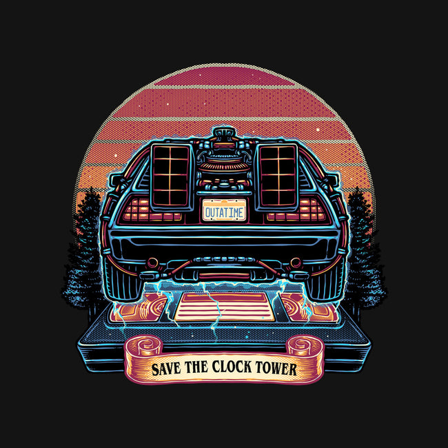 Time Travel Sunset-Baby-Basic-Onesie-glitchygorilla
