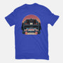 Time Travel Sunset-Mens-Premium-Tee-glitchygorilla