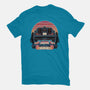Time Travel Sunset-Mens-Basic-Tee-glitchygorilla