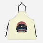 Time Travel Sunset-Unisex-Kitchen-Apron-glitchygorilla