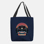 Time Travel Sunset-None-Basic Tote-Bag-glitchygorilla