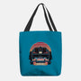 Time Travel Sunset-None-Basic Tote-Bag-glitchygorilla
