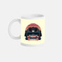 Time Travel Sunset-None-Mug-Drinkware-glitchygorilla