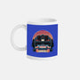 Time Travel Sunset-None-Mug-Drinkware-glitchygorilla