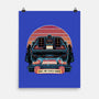 Time Travel Sunset-None-Matte-Poster-glitchygorilla