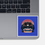 Time Travel Sunset-None-Glossy-Sticker-glitchygorilla