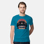 Time Travel Sunset-Mens-Premium-Tee-glitchygorilla