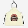 Ghost Hunting Sunset-Unisex-Kitchen-Apron-glitchygorilla