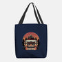 Ghost Hunting Sunset-None-Basic Tote-Bag-glitchygorilla