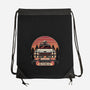 Ghost Hunting Sunset-None-Drawstring-Bag-glitchygorilla