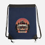 Ghost Hunting Sunset-None-Drawstring-Bag-glitchygorilla