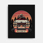 Ghost Hunting Sunset-None-Stretched-Canvas-glitchygorilla