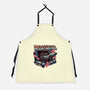 We Don’t Need Roads-Unisex-Kitchen-Apron-glitchygorilla