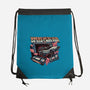 We Don’t Need Roads-None-Drawstring-Bag-glitchygorilla