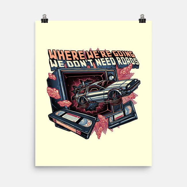 We Don’t Need Roads-None-Matte-Poster-glitchygorilla