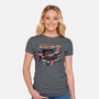 We Don’t Need Roads-Womens-Fitted-Tee-glitchygorilla